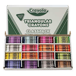Crayola Triangular Crayons - Classpack of 256