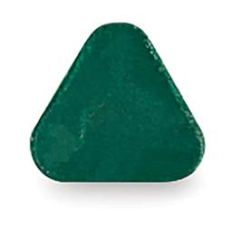 Crayola Triangular Crayon (bottom of crayon, showing triangular shape)