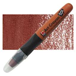 Marabu Art Crayon - Terracotta 008 crayon and swatch