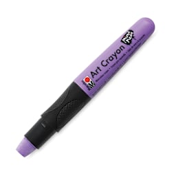 Marabu Art Crayon - Lavender 007 - with cap removed