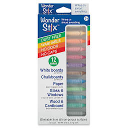 Wonder Stix - Front of package of Set of 12
