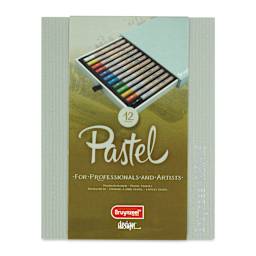 Bruynzeel Design Pastel Pencils - Assorted Colors, Set of 12 (front of package)