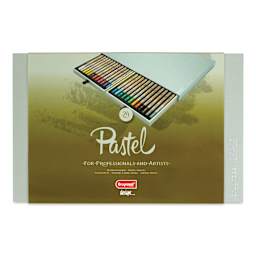 Bruynzeel Design Pastel Pencils - Assorted Colors, Set of 24 (front of package)