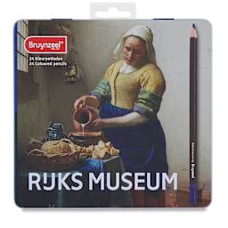 Bruynzeel Dutch Masters Colored Pencils - Front view of package of Set of 24