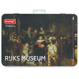 Bruynzeel Dutch Masters Colored Pencils - Front view of package of Set of 50