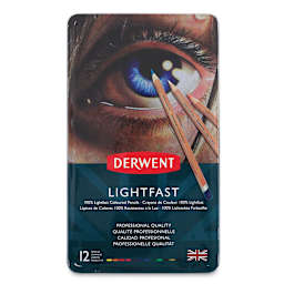 Derwent Lightfast Colored Pencil - Set of 12, Front Cover