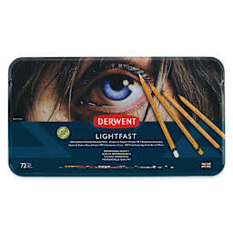 Derwent Lightfast Colored Pencil - Set of 72 , Front Cover