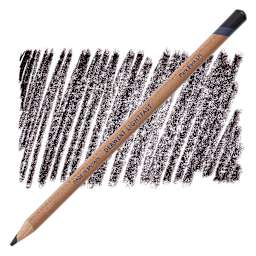 Derwent Lightfast Colored Pencil - Mars Black pencil and swatch