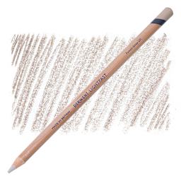 Derwent Lightfast Colored Pencil - Fossil Grey pencil and swatch