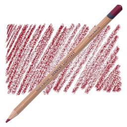 Derwent Lightfast Colored Pencil - Cherry Red pencil and swatch