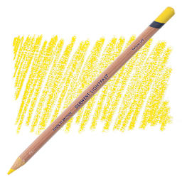 Derwent Lightfast Colored Pencil - Yellow pencil and swatch