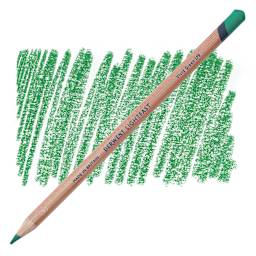 Derwent Lightfast Colored Pencil - Vivid Green pencil and swatch