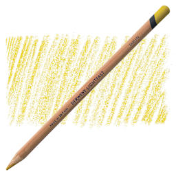 Derwent Lightfast Colored Pencil - Gold pencil and swatch