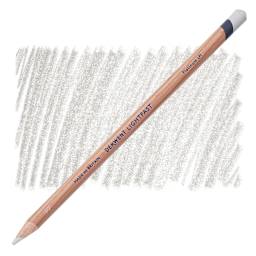 Derwent Lightfast Colored Pencil - Platinum pencil and swatch
