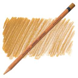 Derwent Lightfast Colored Pencil - Brown Ochre pencil and swatch