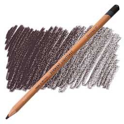 Derwent Lightfast Colored Pencil - Chocolate pencil and swatch