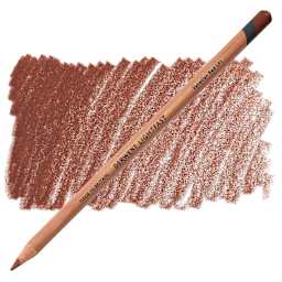 Derwent Lightfast Colored Pencil - Venetian Red pencil and swatch