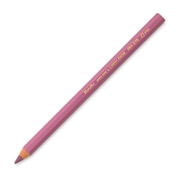 Caran D 'Ache Colorblock Maxi Metallic Pencils - Angled view of Scarlet Pencil