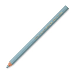 Caran D 'Ache Colorblock Maxi Metallic Pencils - Angled view of Green Pencil