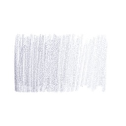 Caran D 'Ache Colorblock Maxi Metallic Pencil - Silver swatch