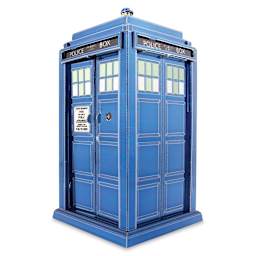 Metal Earth Doctor Who 3D Metal Model Kit - Blue Tardis (finished example)
