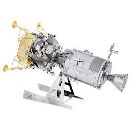 Metal Earth Space 3D Metal Model Kit - Apollo CSM with Lunar Module (finished example)