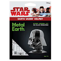 Metal Earth Star Wars 3D Metal Model Kit - Darth Vader Helmet (package)