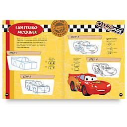Learn to Draw Disney: Celebrated Characters Collection - Spread on Drawing Cars