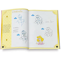 Learn to Draw Disney: Favorite Princesses - Steps to draw Cinderella