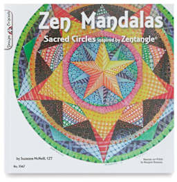 Zen Mandalas - Front cover of Book
