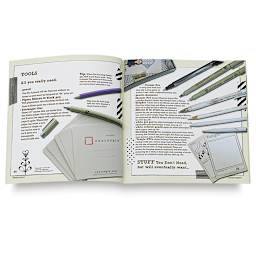 Totally Tangled: Zentangle and Beyond! - Spread showing tools needed