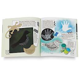 Totally Tangled: Zentangle and Beyond! - Ideas for White on Black designs