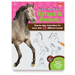 Learn to Draw Horses & Ponies - Front cover of Book