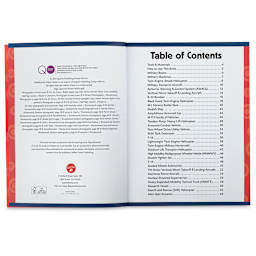 Learn to Draw Military Machines - Spread showing Table of Contents
