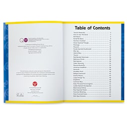 Learn to Draw Birds and Butterflies - Inside spread of Table of Contents