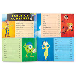 Learn to Draw Your Favorite Disney Pixar Characters - Table of Contents