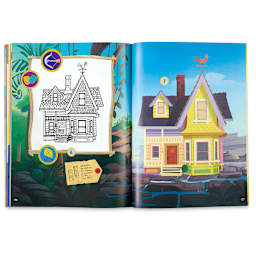 Learn to Draw Your Favorite Disney Pixar Characters - Hints to draw a house