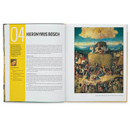 50 Artists You Should Know - Spread showing Bosch 
