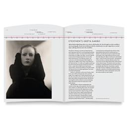 50 Photos You Should Know - Spread showing photo of Greta Garbo
