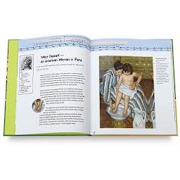 13 American Artists Children Should Know - Spread discussing Mary Cassatt