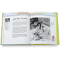 13 American Artists Children Should Know - Spread discussing Jackson Pollock