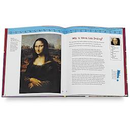 13 Art Mysteries Children Should Know - Spread on Mona Lisa's smile