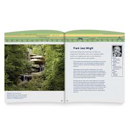 13 Architects Children Should Know - Spread discussing Frank Lloyd Wright

