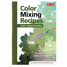 Walter Foster Color Mixing Recipes for Landscapes, 48 Pages
