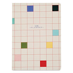 Kikkerland Inkerie Undated Weekly Planner, front cover