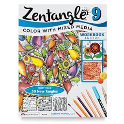 Zentangle 9 Expanded Workbook - Front cover of Book
