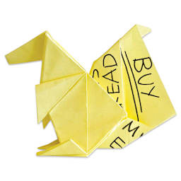 Origami Sticky Notes (squirrel shape)