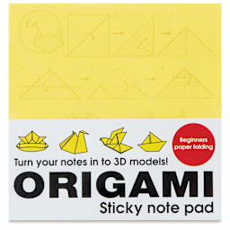 Origami Sticky Notes (front of packaging)