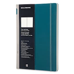 Moleskine Pro Collection Workbook - Hardcover, Green, Blank, 11-3/4" x 8-1/4"