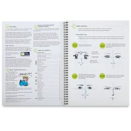 Strathmore Learning Series Instructional Drawing Pads - Inside pages showing Instructions
